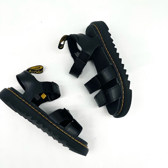Dr. Martens Black Sandals with Adjustable Straps - Picture 3 of 5